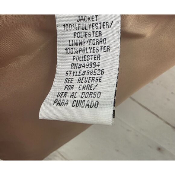 R&M Richards Plus 22W Floral Embroidered Sheer Jacket Blazer - Picture 8 of 12